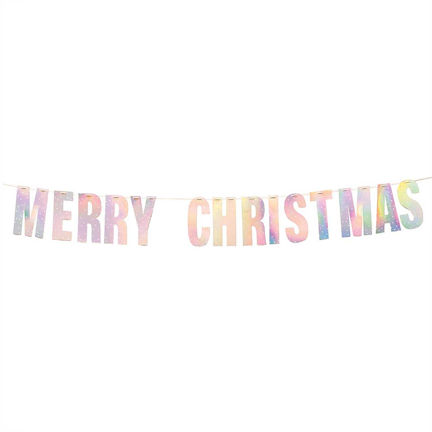 Paper Poetry Girlande Merry Christmas 3m Hot Foil