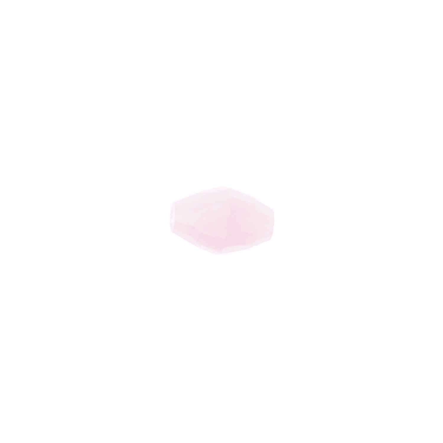 Glasschliffperle rosa 6x4mm 15 Stück