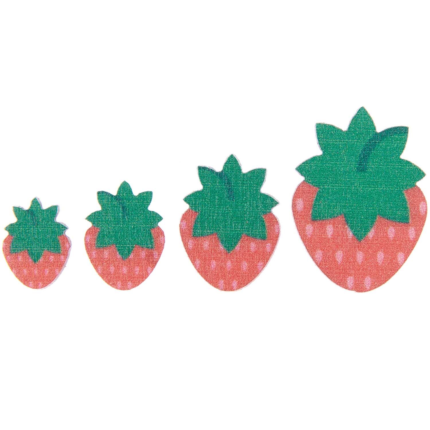 Streu Erdbeere 36 Stück