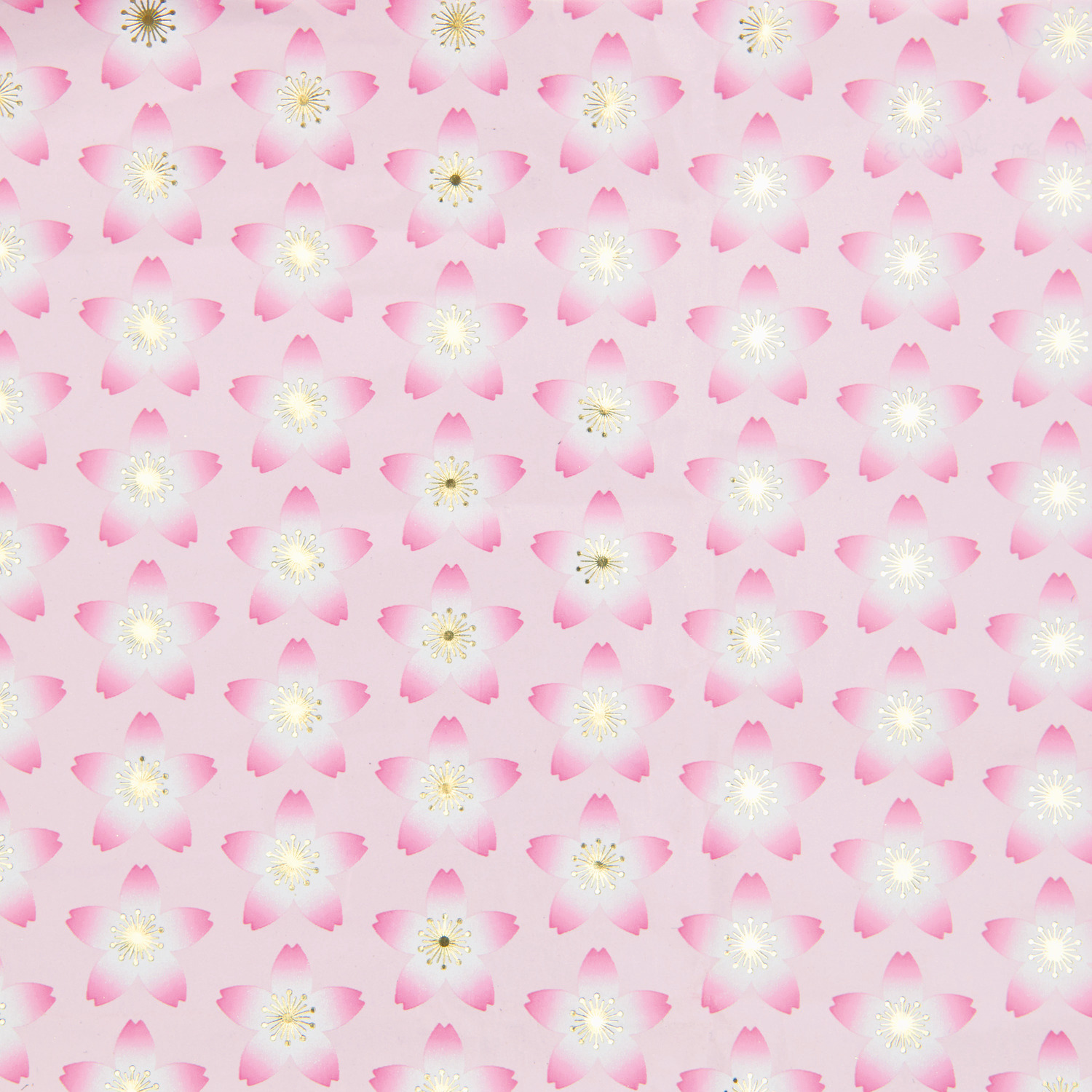 Geschenkpapier Kirschblüten Pink