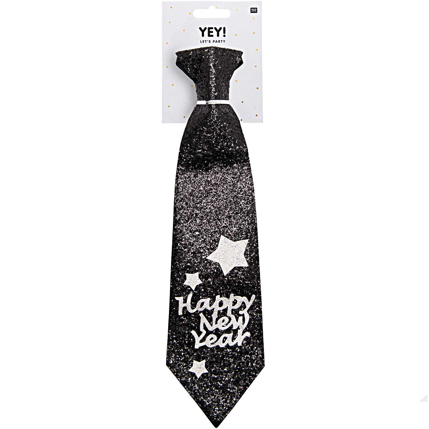 Krawatte Happy New Year 11x40cm