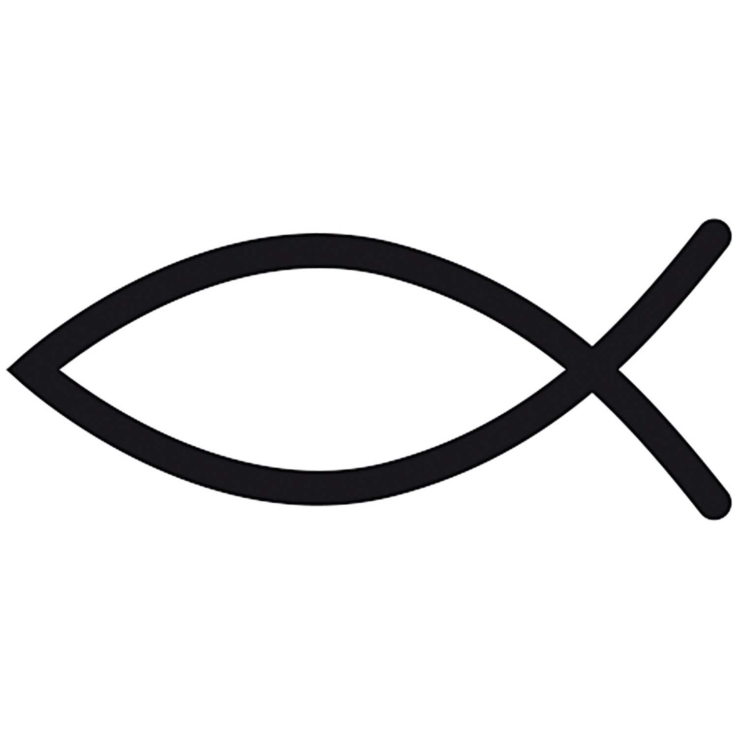 Stempel Fischsymbol 4x4cm