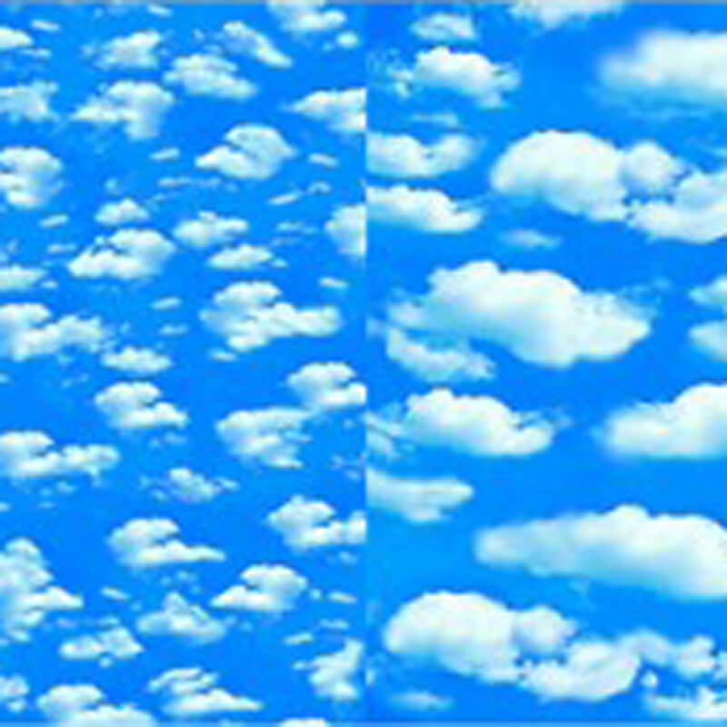 Fotokarton Wolken-Wasser 50x70cm 300g/m²