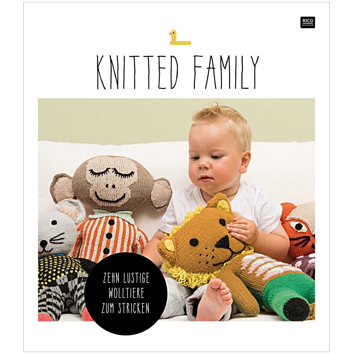 Knitted Family - 10 lustige Tiere zum Stricken