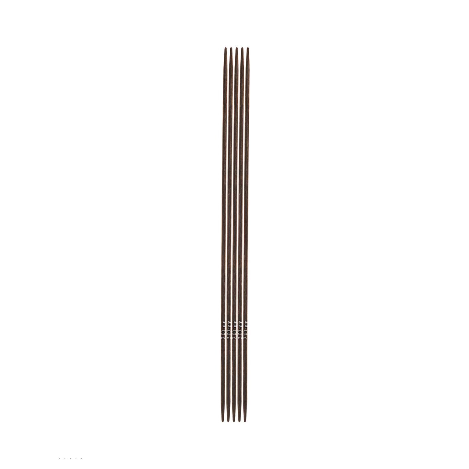KnitPro Nadelspiel 15cm Birkenholz