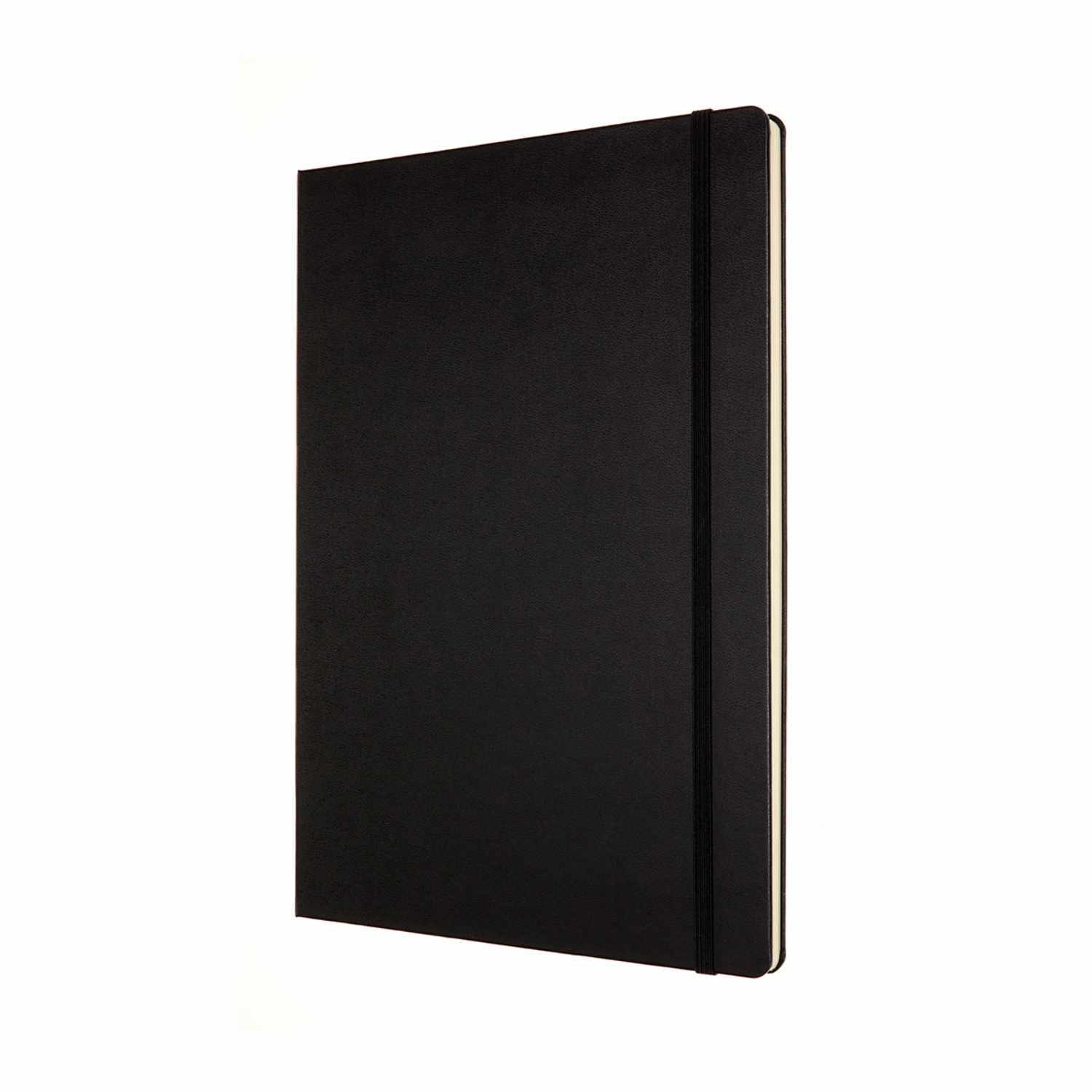 Notizbuch blanko Hard Cover schwarz A4