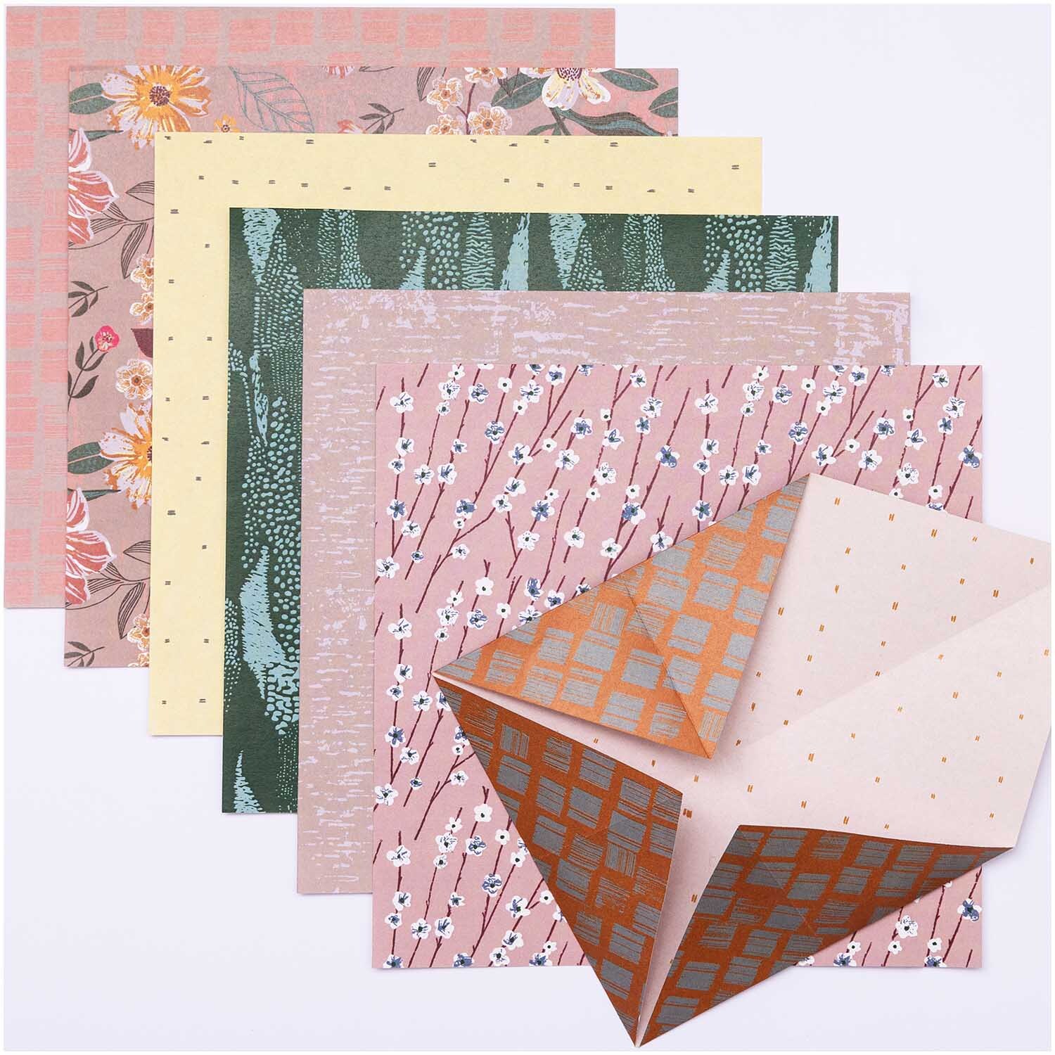 Paper Poetry Origami Nature Matters 15x15cm 50 Blatt