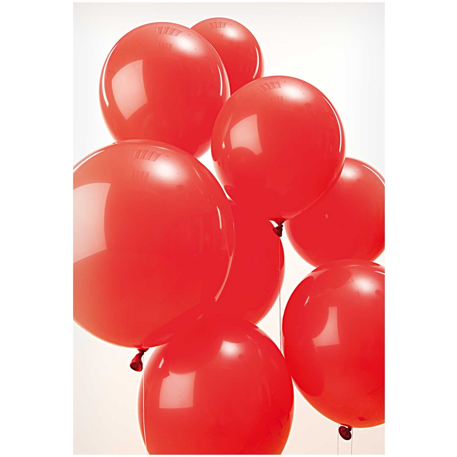 Luftballon rot 30cm 12 Stück