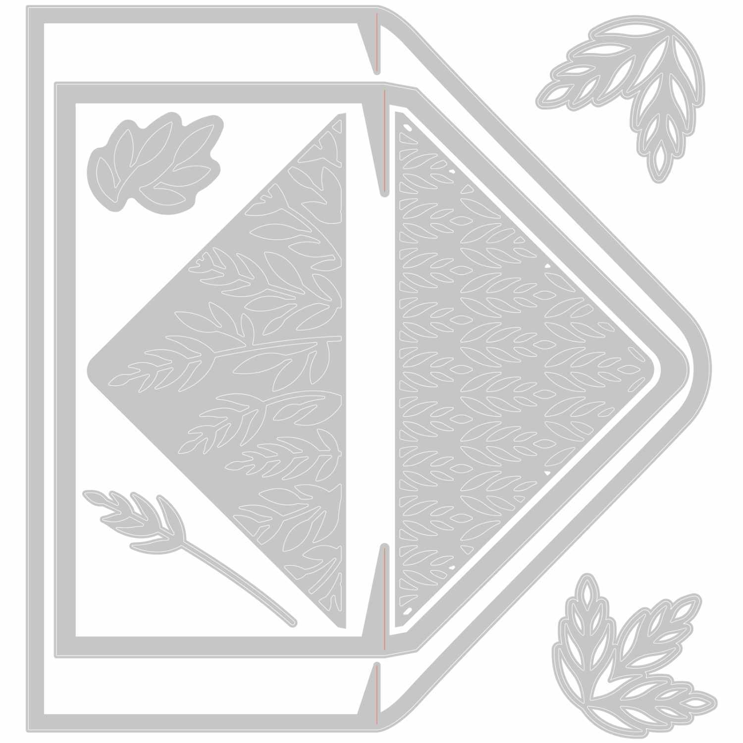 Thinlits Die Botanic Envelope Liners by Jennifer Ogborn
