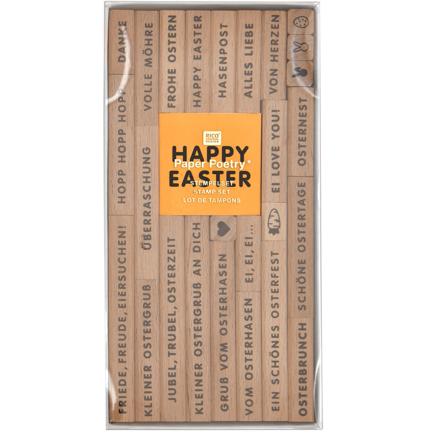 Paper Poetry Stempelset Frohe Ostern