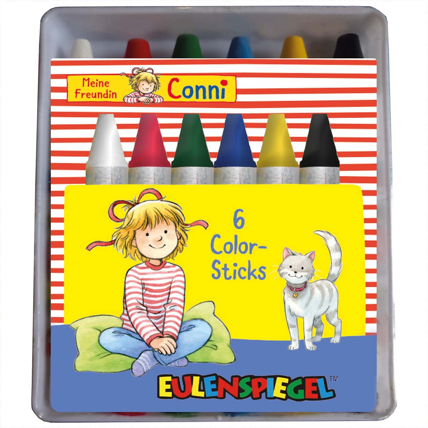 Schminkstifte Color-Sticks Conni 6 Stück