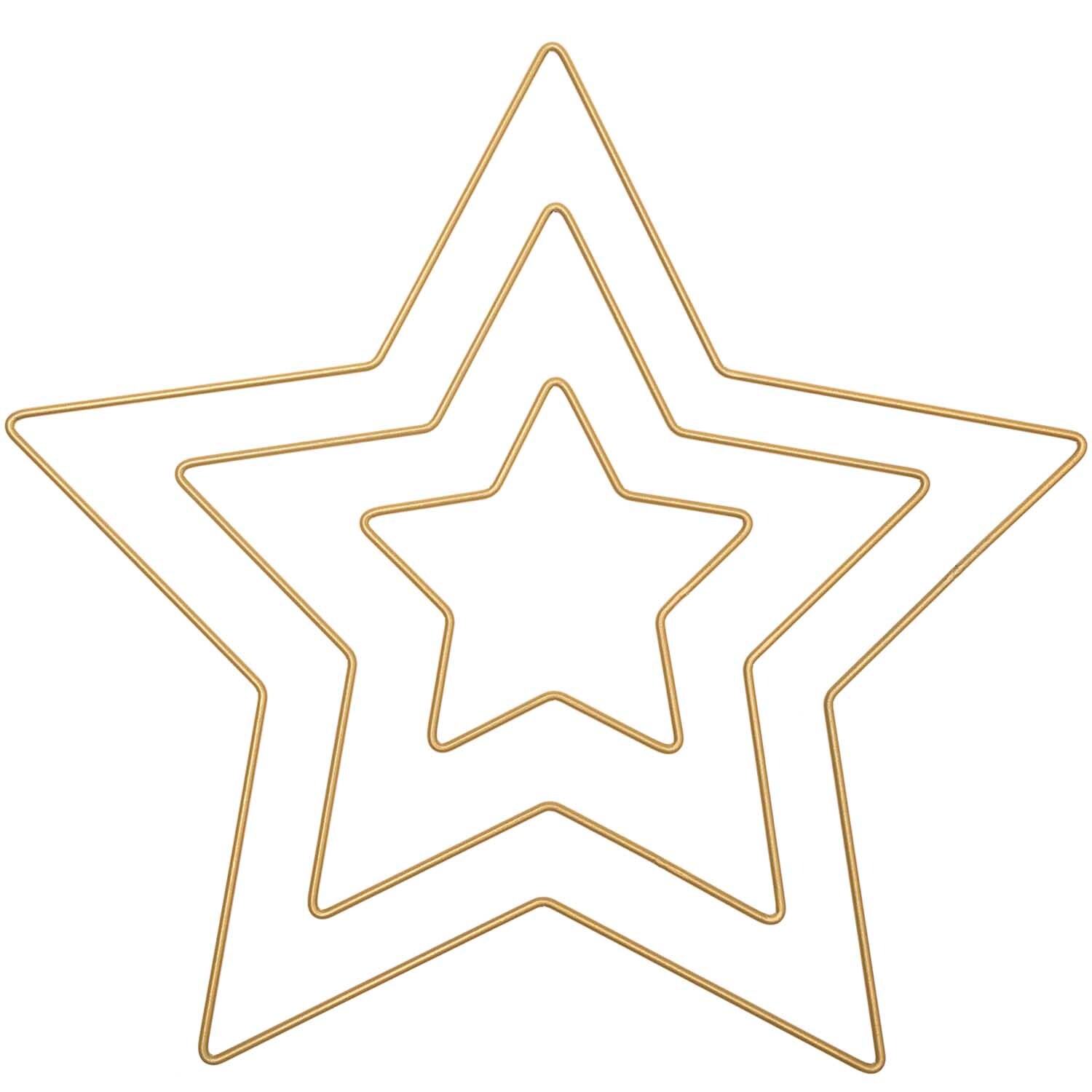 Metallring Stern gold
