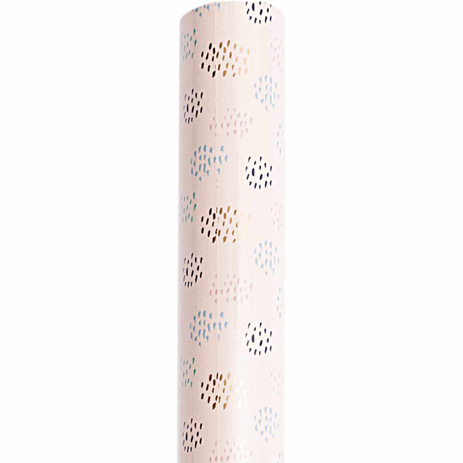 Paper Poetry Geschenkpapier Urlaub rosa 70cm 2m Hot Foil