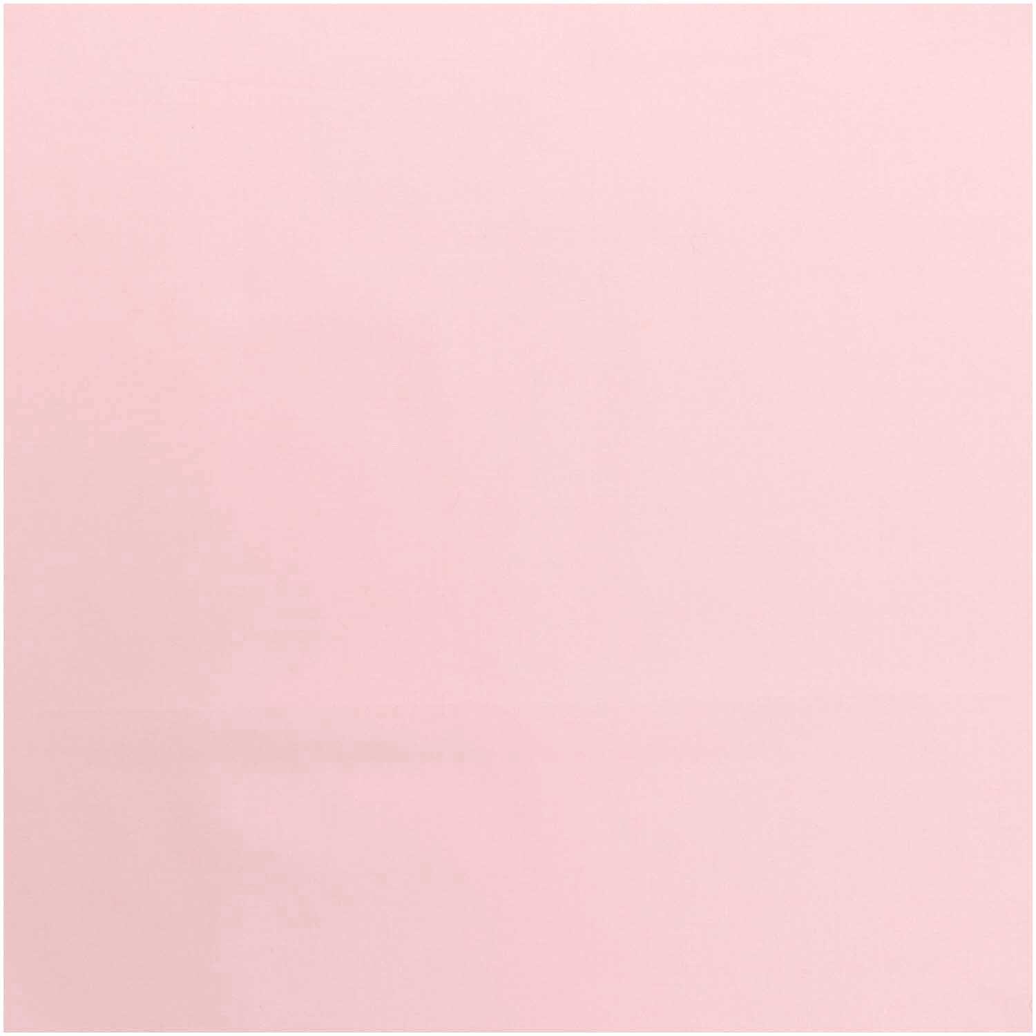 Stoffabschnitt Baumwollstoff uni rosé 50x140cm