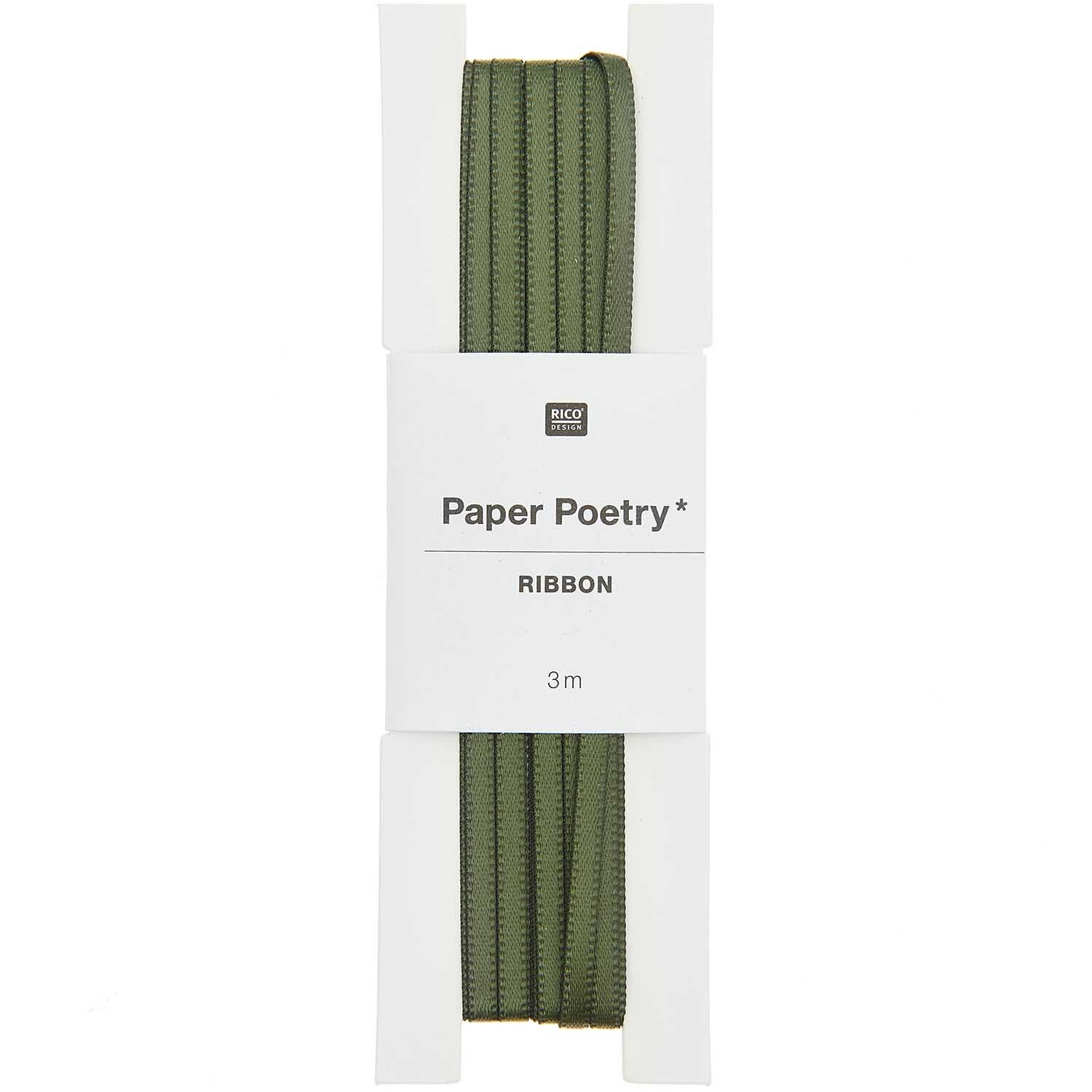 Paper Poetry Satinband 3mm 3m