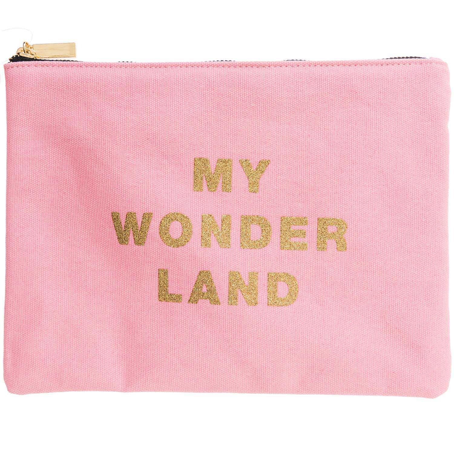 Paper Poetry Textil Tasche Wonderland rosa 21x28cm
