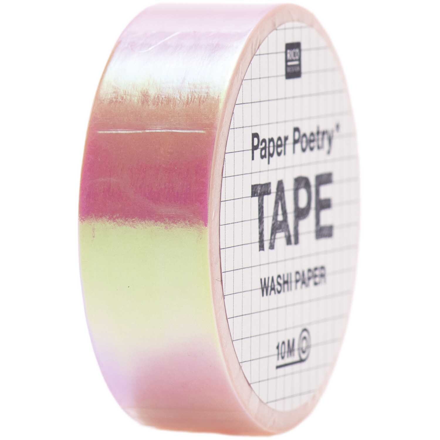 Paper Poetry Tape irisierend 15mm 10m