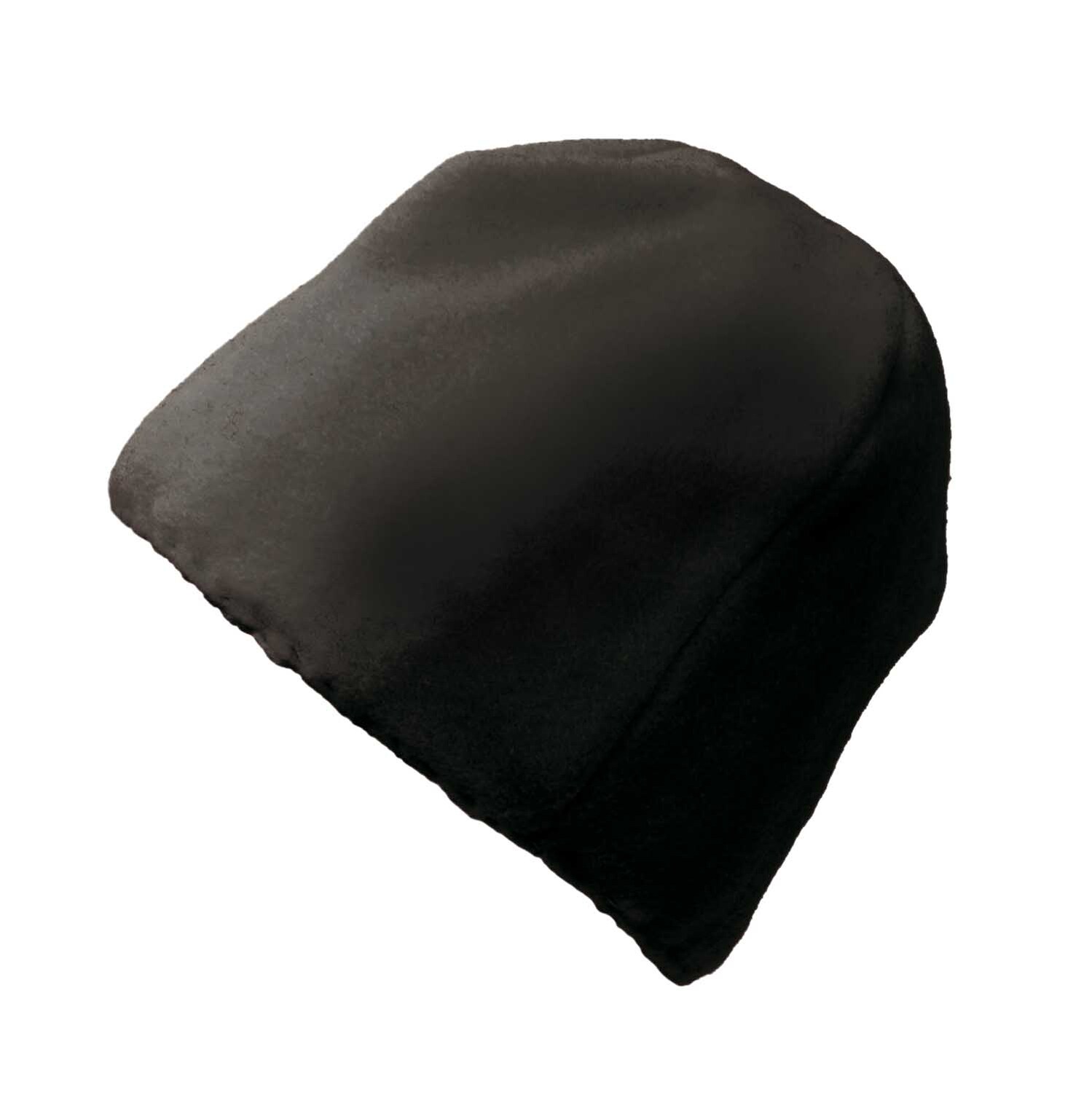 Fleecefutter für Mütze schwarz 50-54cm