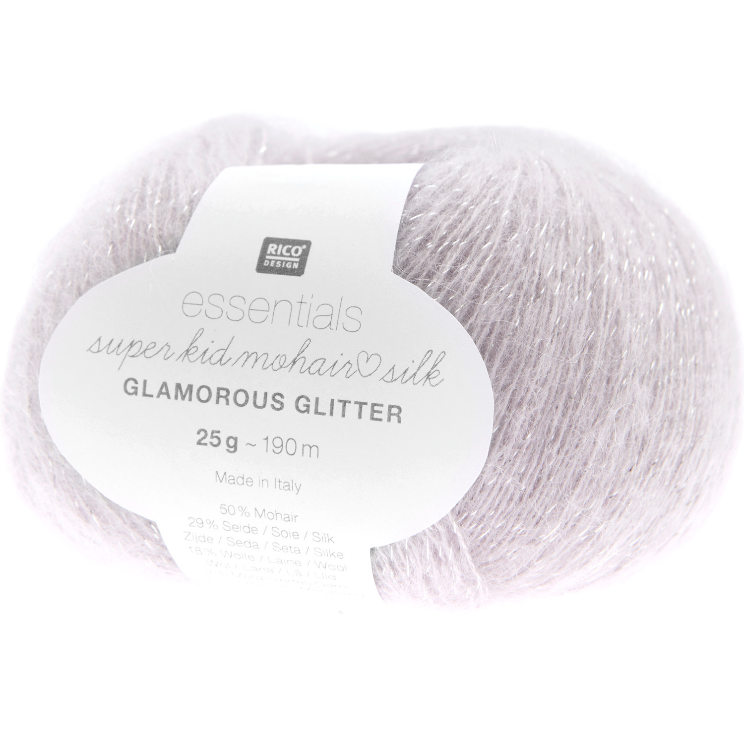 Essentials Super Kid Mohair Loves Silk Glamorous Glitter