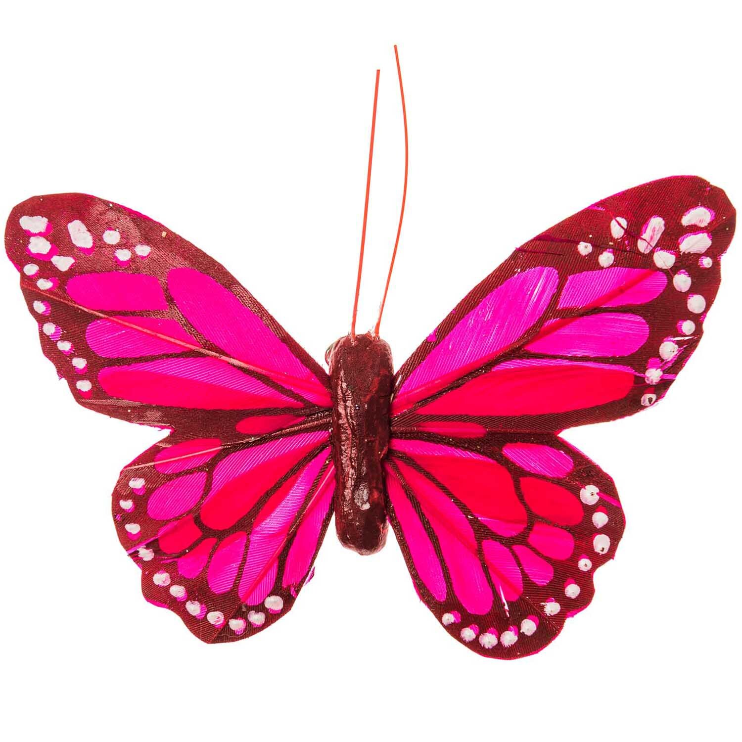 Schmetterling mit Clip 12cm