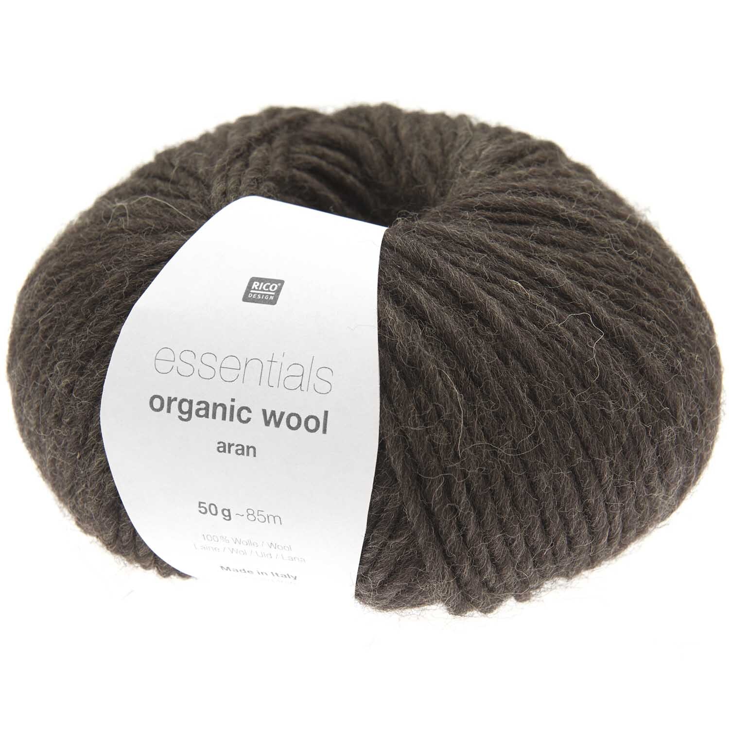 Essentials Organic Wool aran