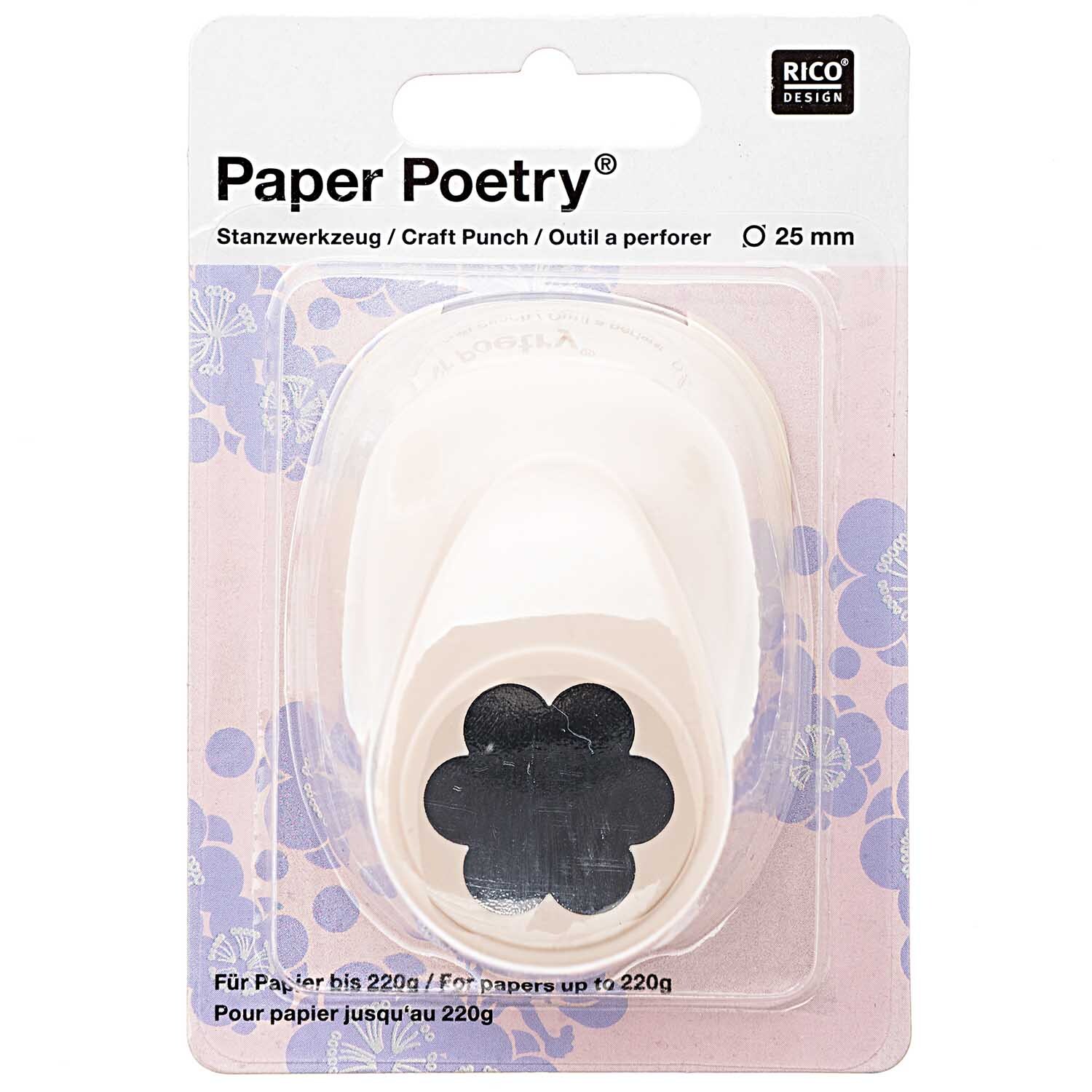 Paper Poetry Stanzer Blume 2,5cm
