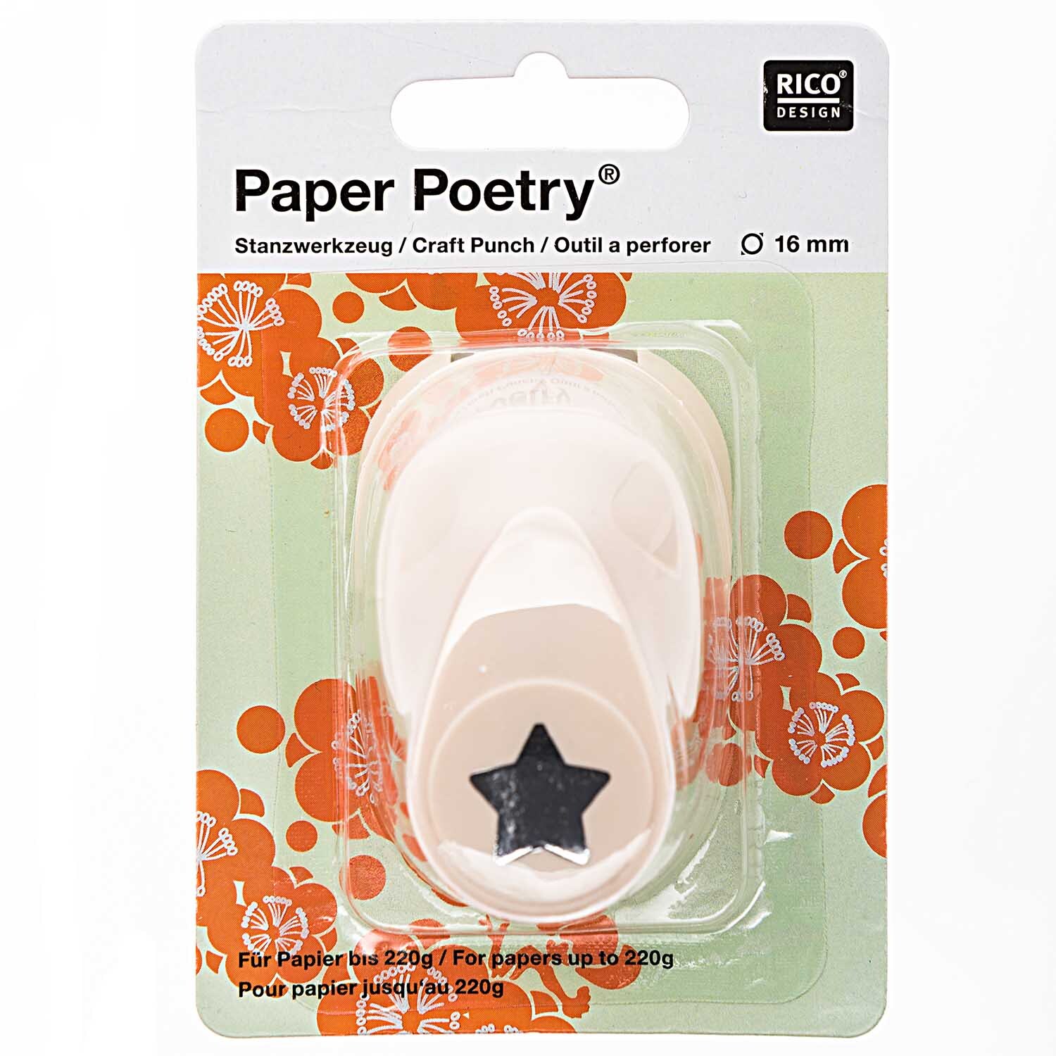 Paper Poetry Stanzer Stern 1,6cm