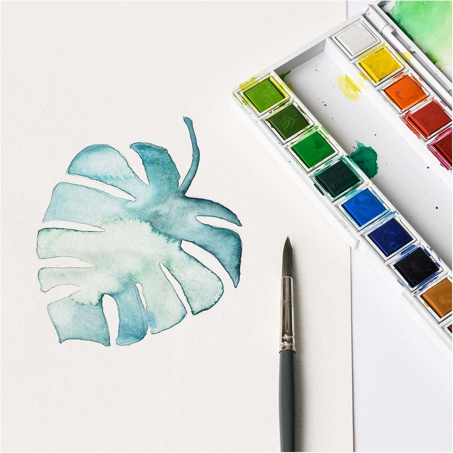 ART Künstler Aquarellfarben 24 Farben