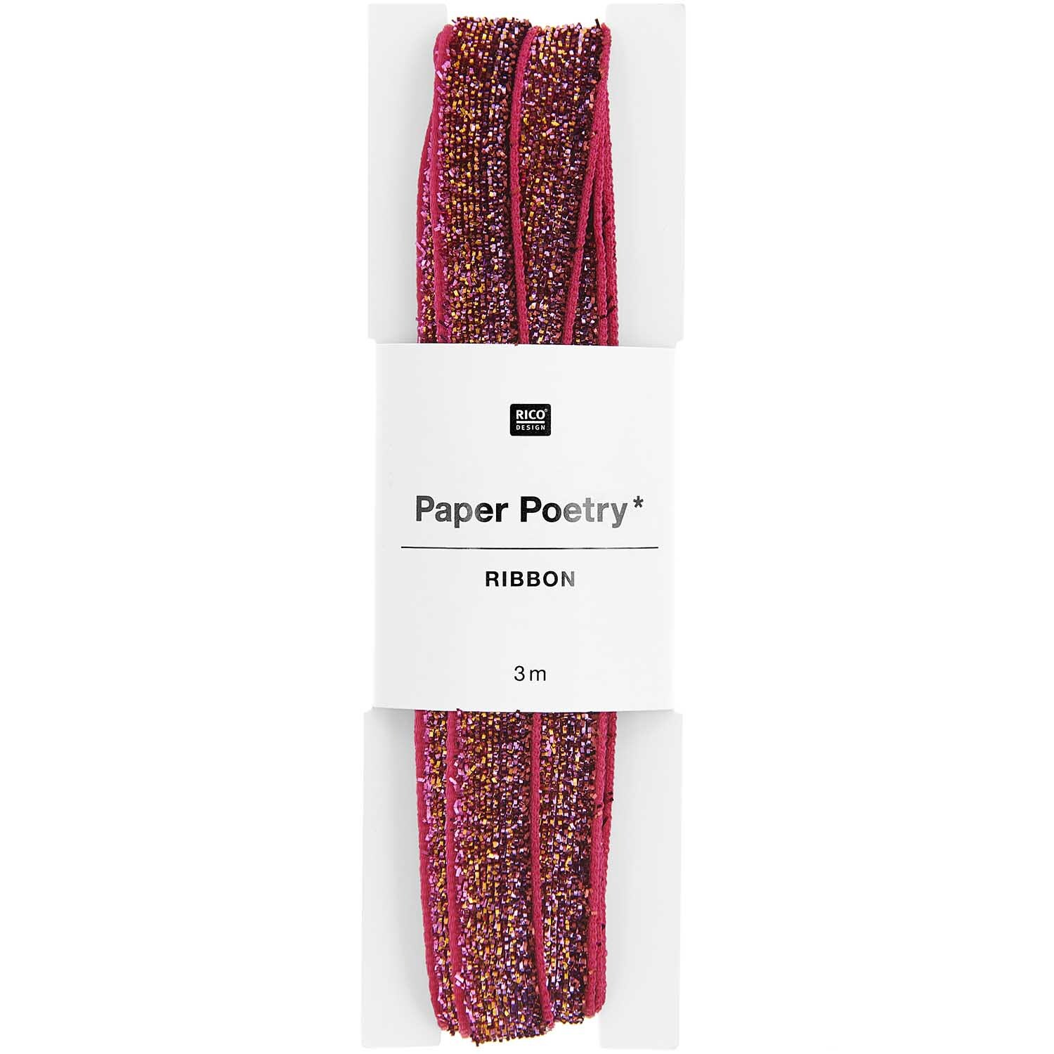 Paper Poetry Glitzerband 10mm 3m