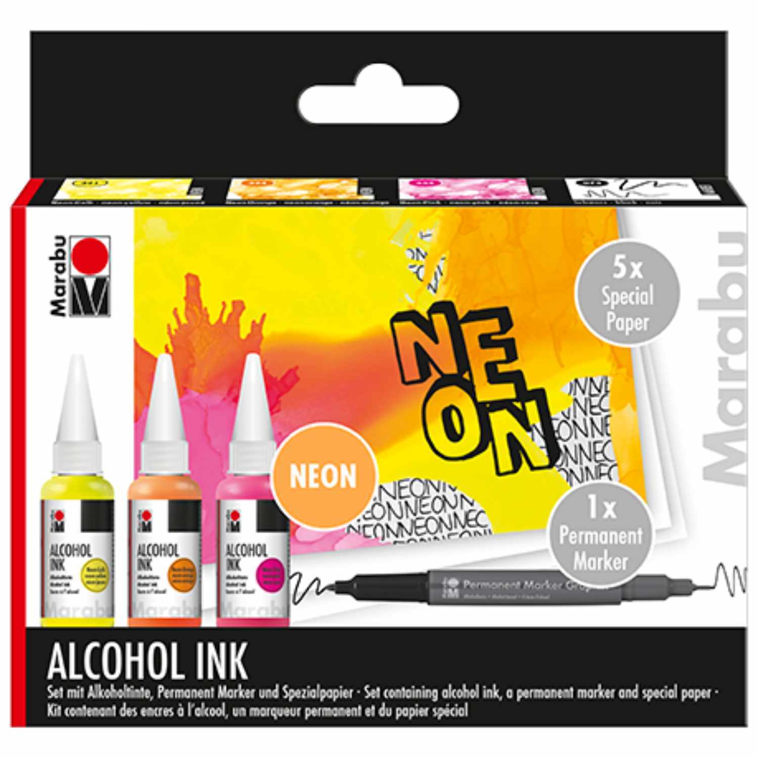 Alcohol Ink Set Neon
