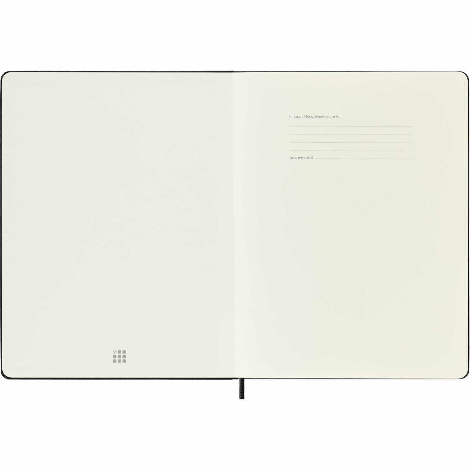 Notizbuch XL blanko Hard Cover