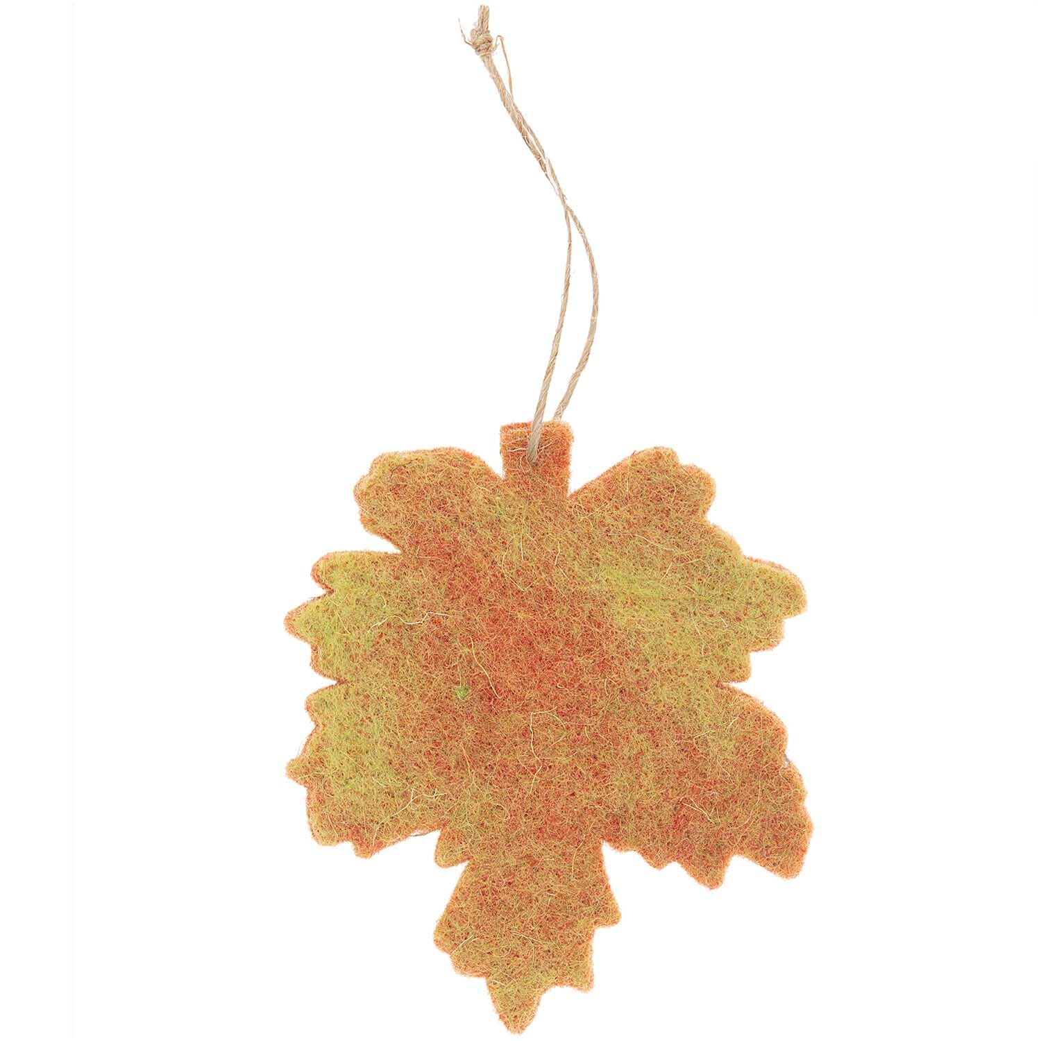 Filzhänger Herbstblatt 9x10cm