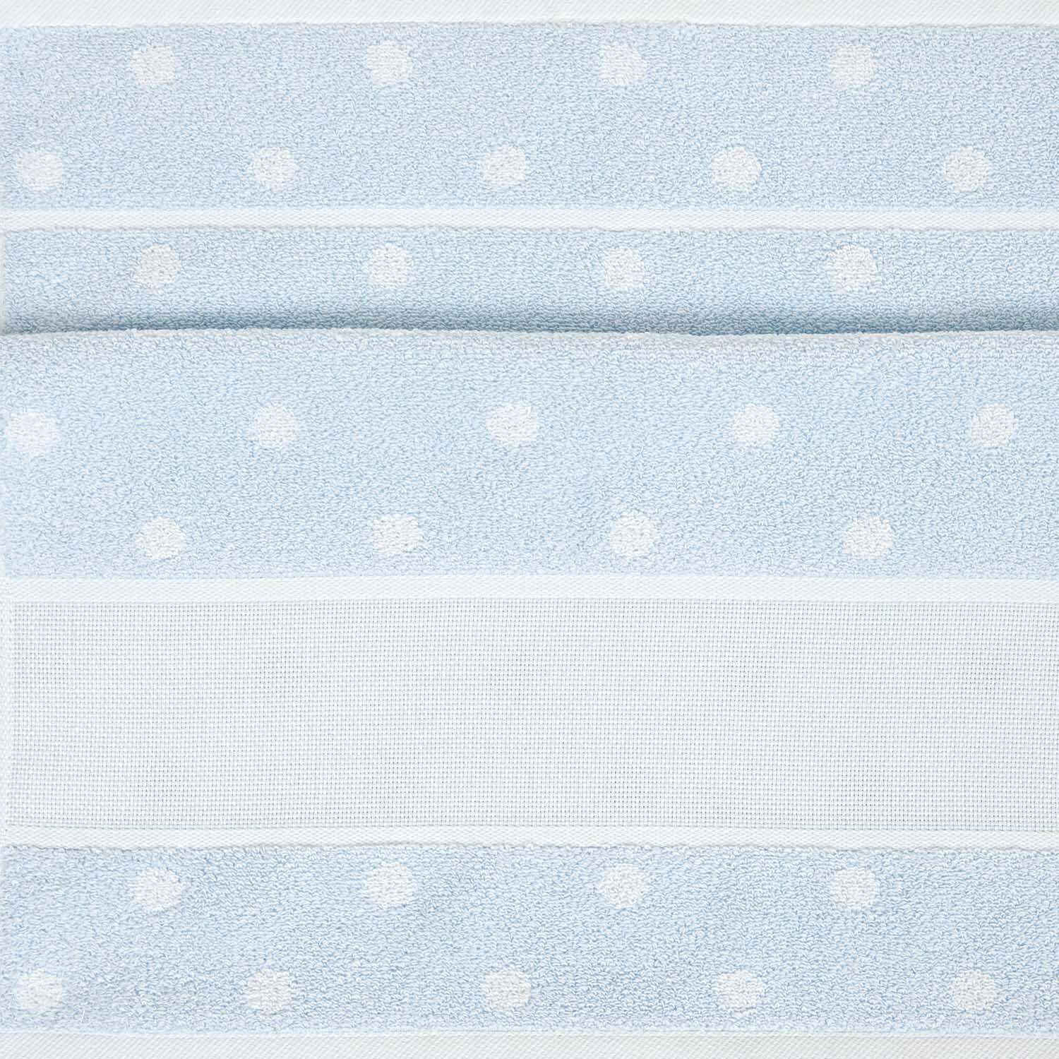 Handtuch mit weißen Punkten 50x100cm