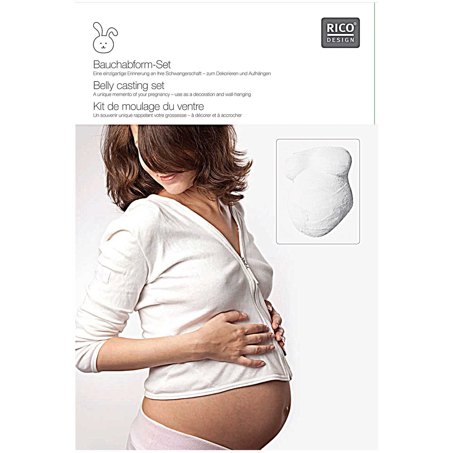 Bauchabform Set für Schwangere 9teilig