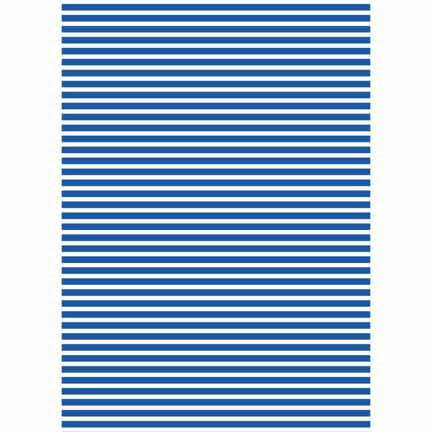 Fotokarton Streifen weiß-blau 50x70cm 300g/m²