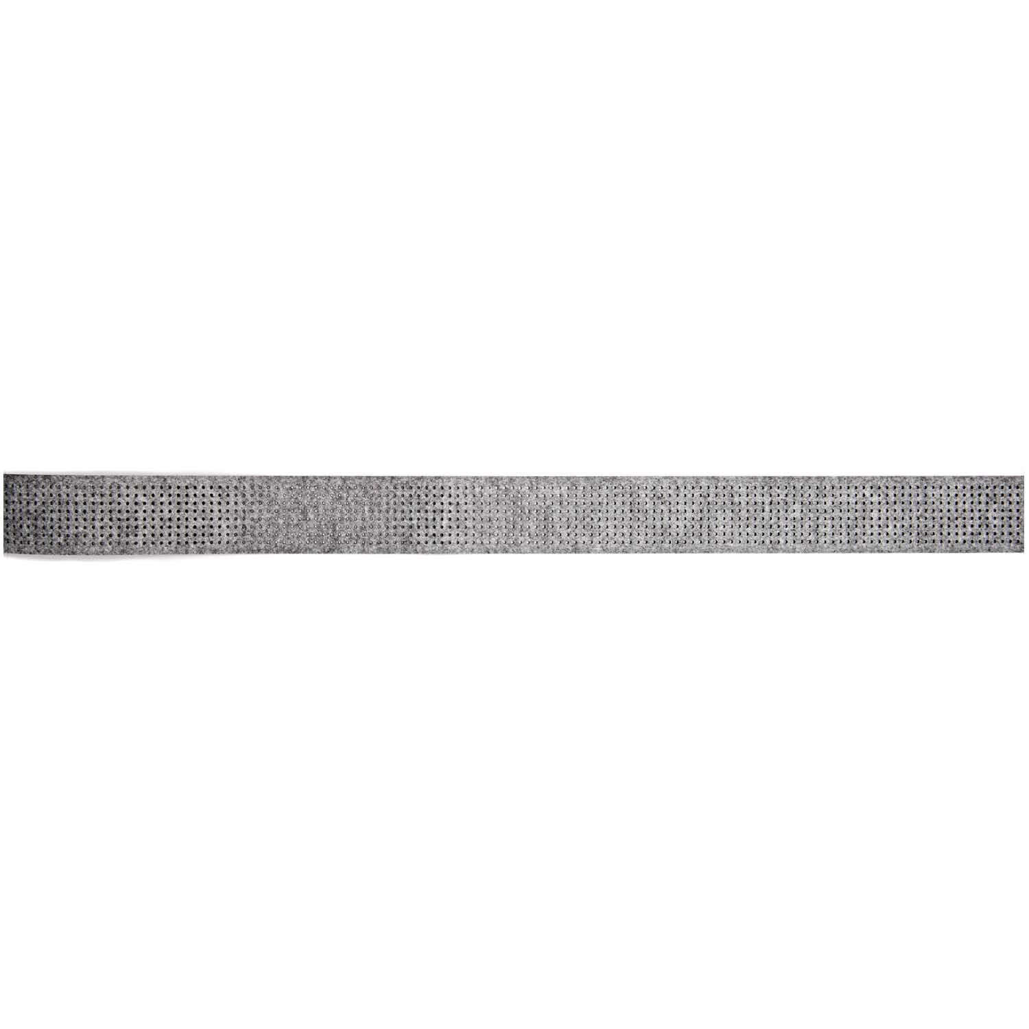 Filzband zum Besticken grau 150x6cm