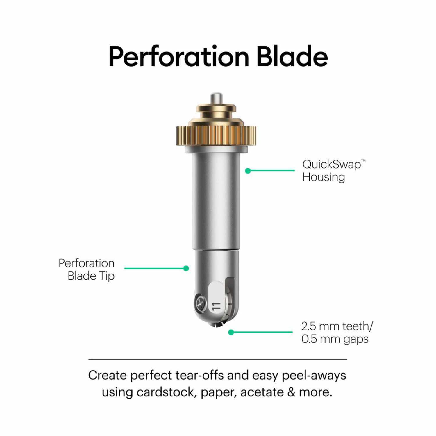 Maker Perforation Blade Tip 11 Perforationsklinge