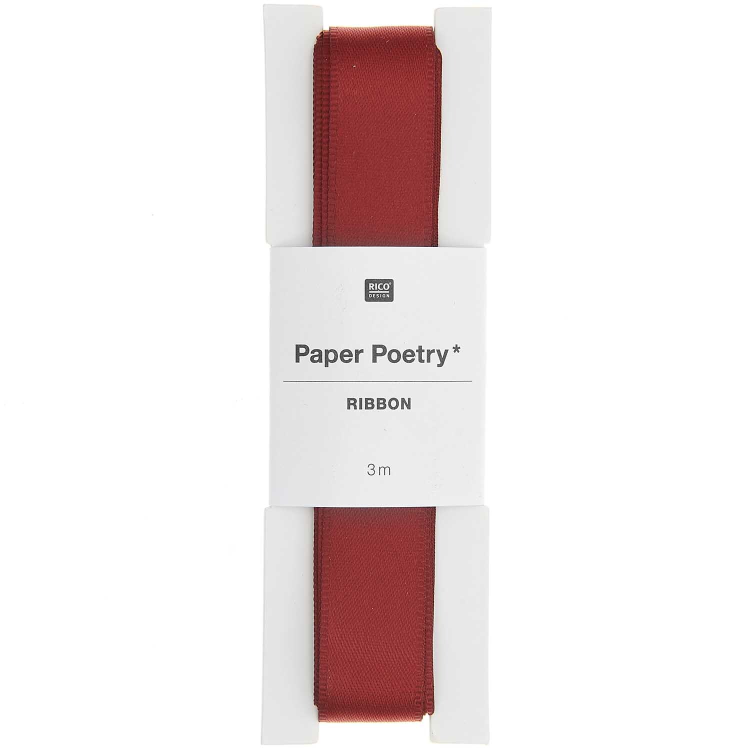 Paper Poetry Satinband 16mm 3m