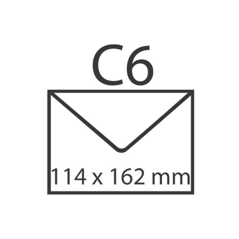 Kuvert Essentials C6 5 Stück