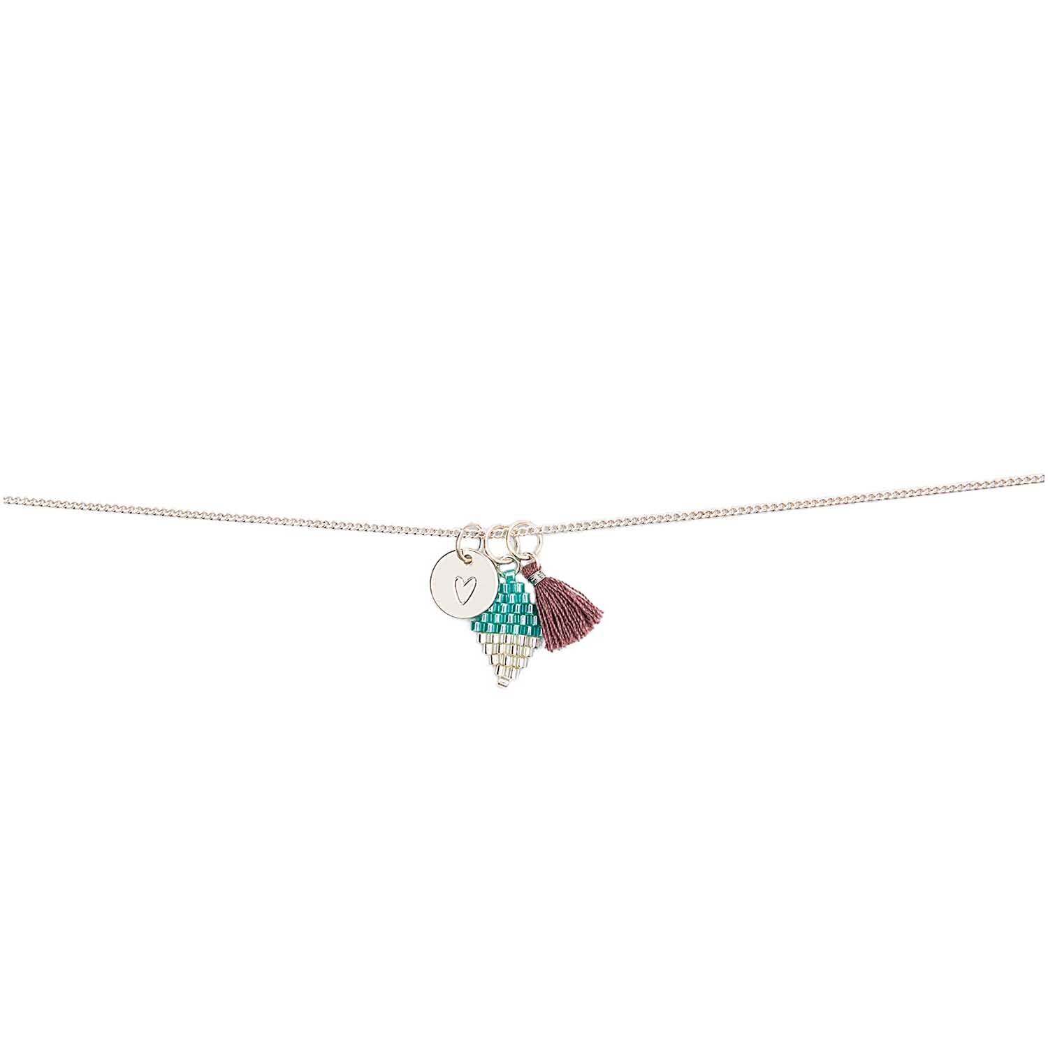 Mix it Up - Jewellery Gliederkette silber 65cm