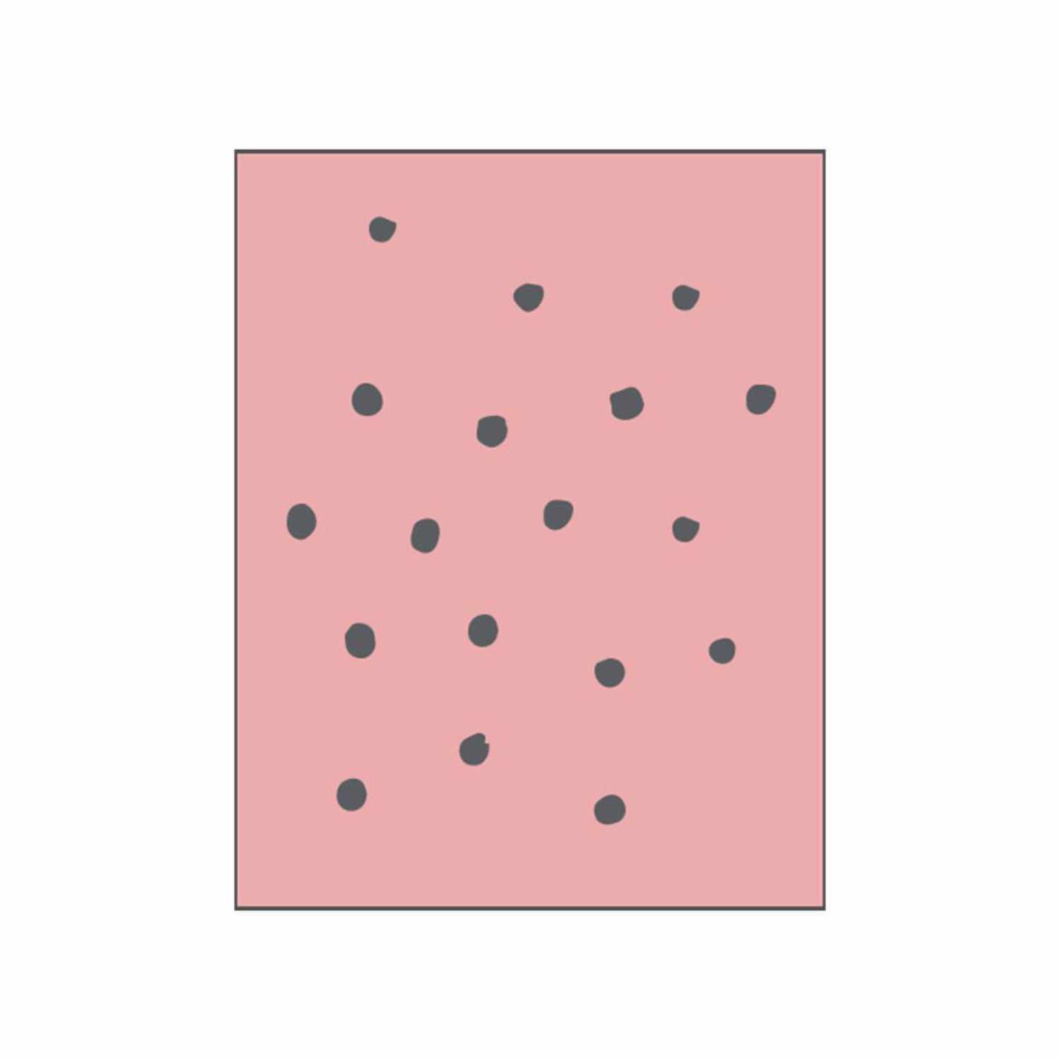 Stempel Pattern 2 rosa 35x45mm