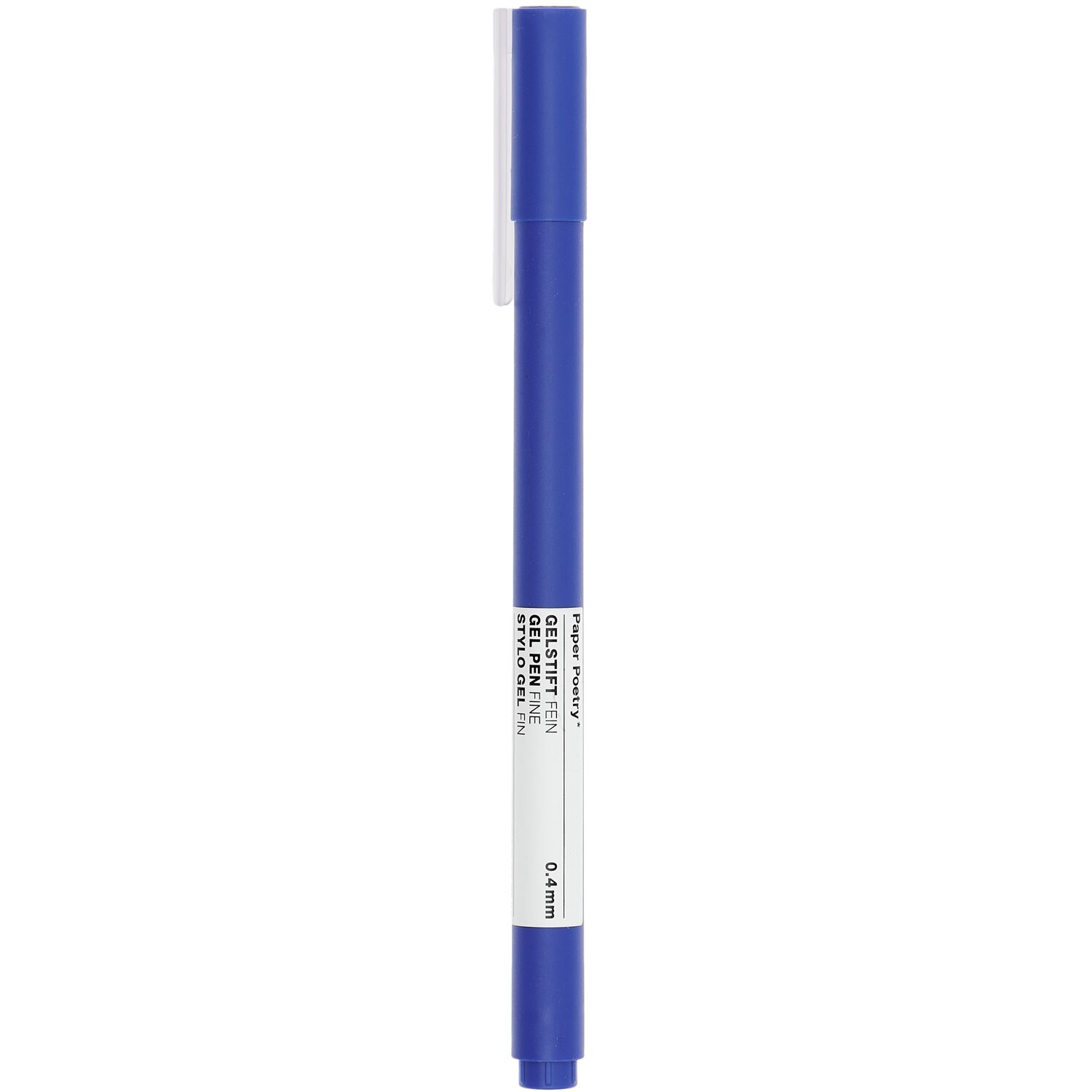 Rico Design Paper Poetry Gelstift fein 0,4mm Blau