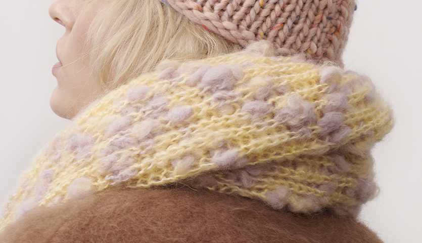 Strickanleitung Schal aus Fashion Alpaca Vibes