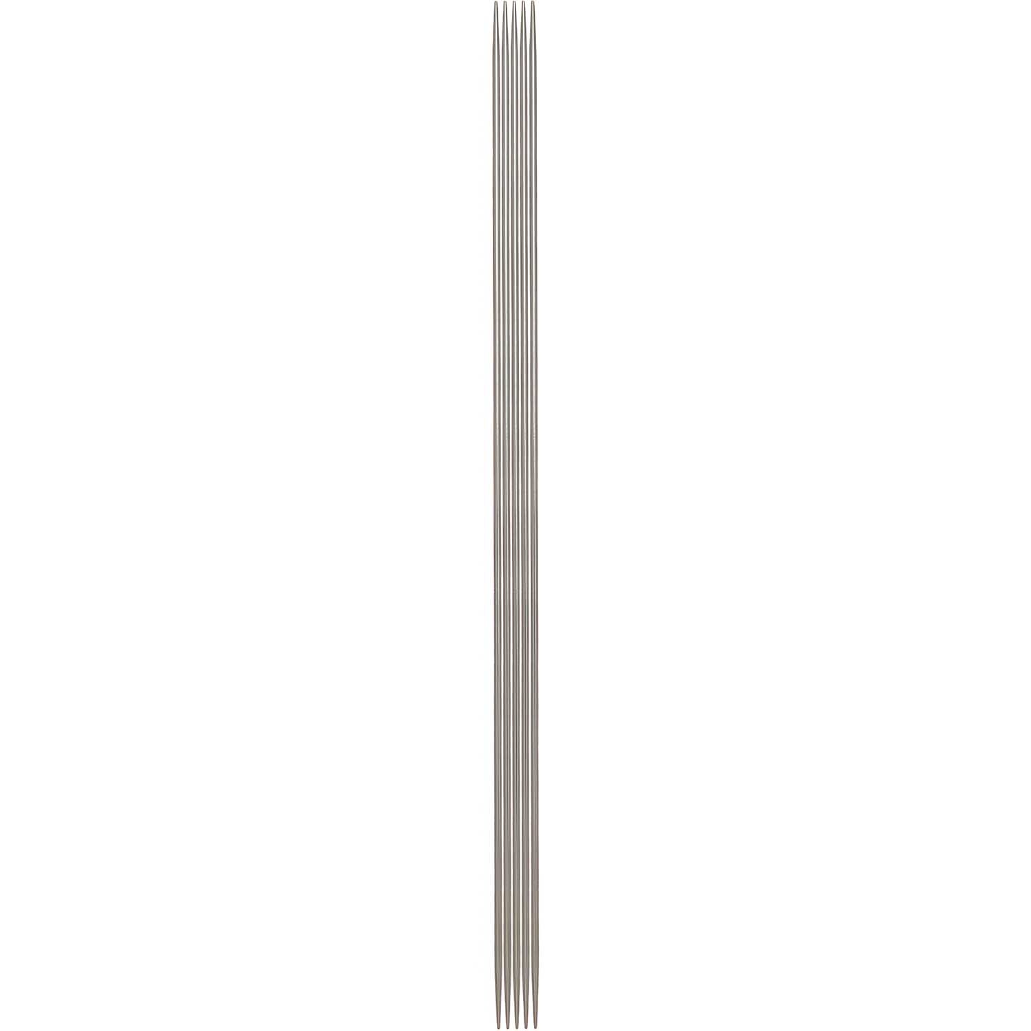 KnitPro Nadelspiel 20cm Messing