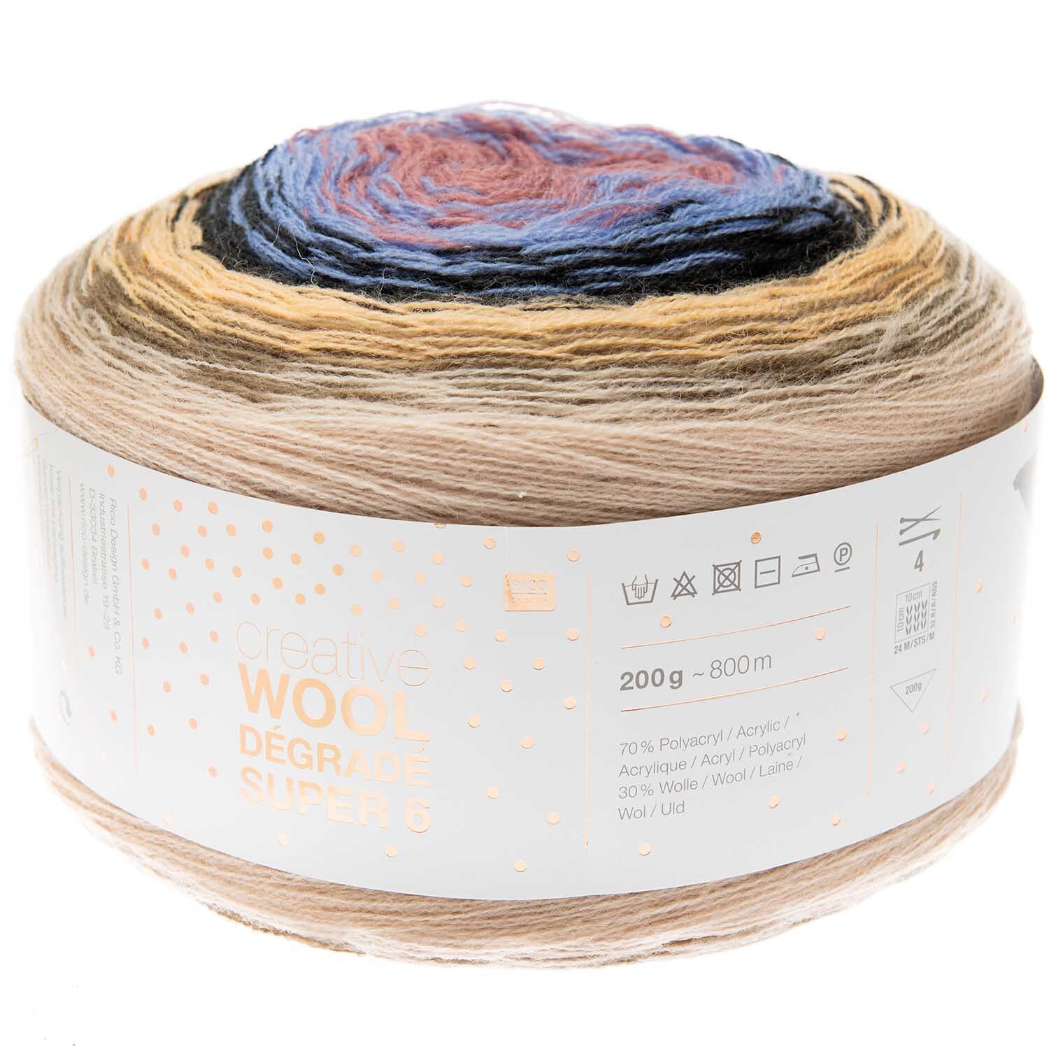 Creative Wool Dégradé Super6