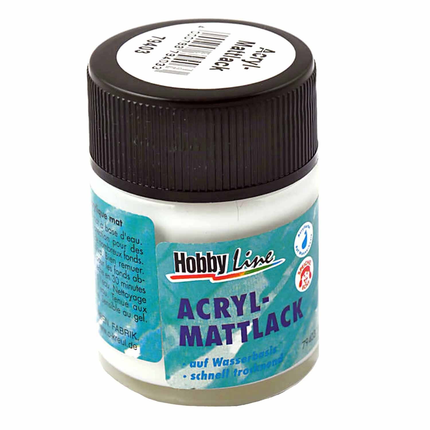 Hobby Line Acryl Mattlack transparent 50ml