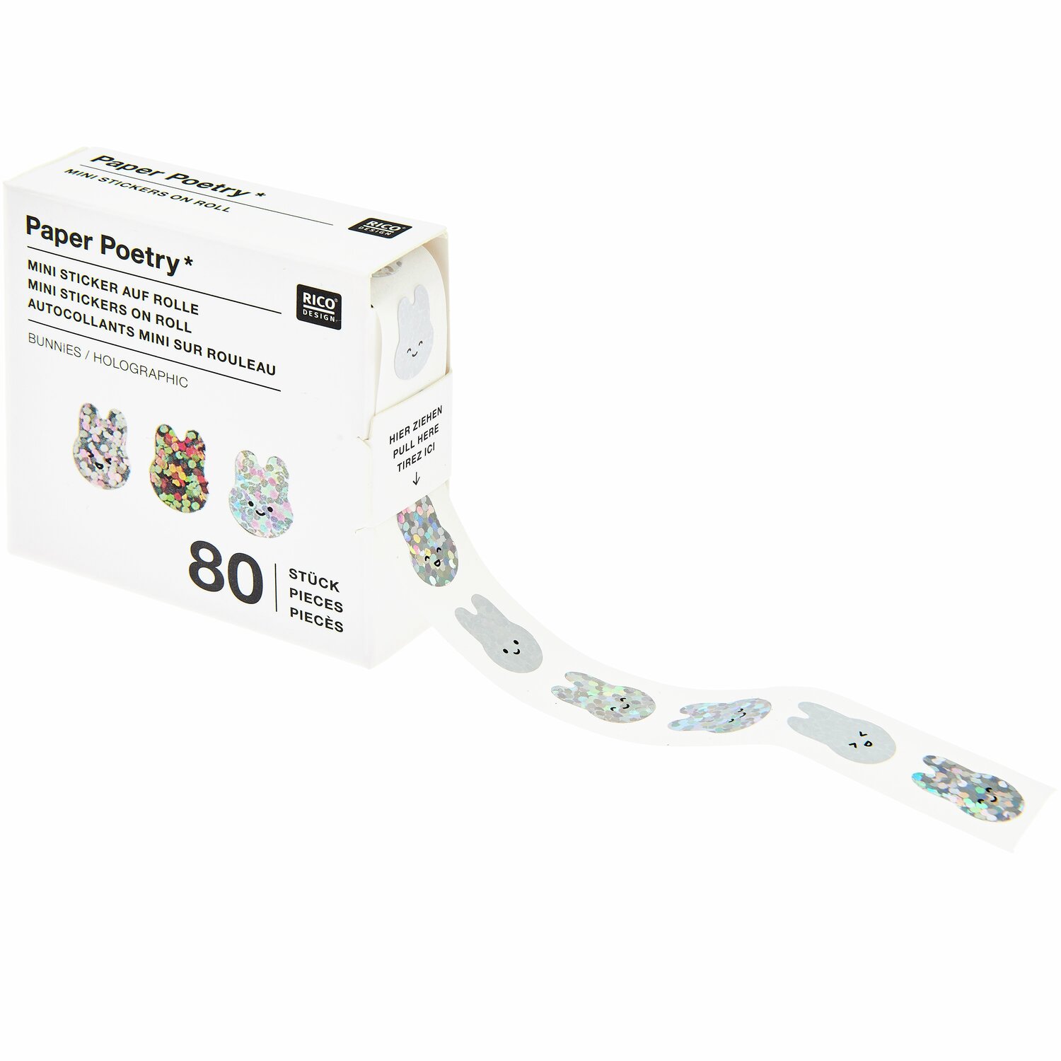 Rico Design Paper Poetry Mini-Sticker Chingu Hasen