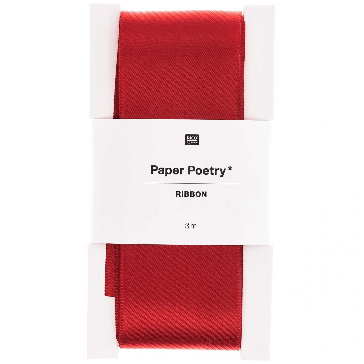 Paper Poetry Satinband 38mm 3m