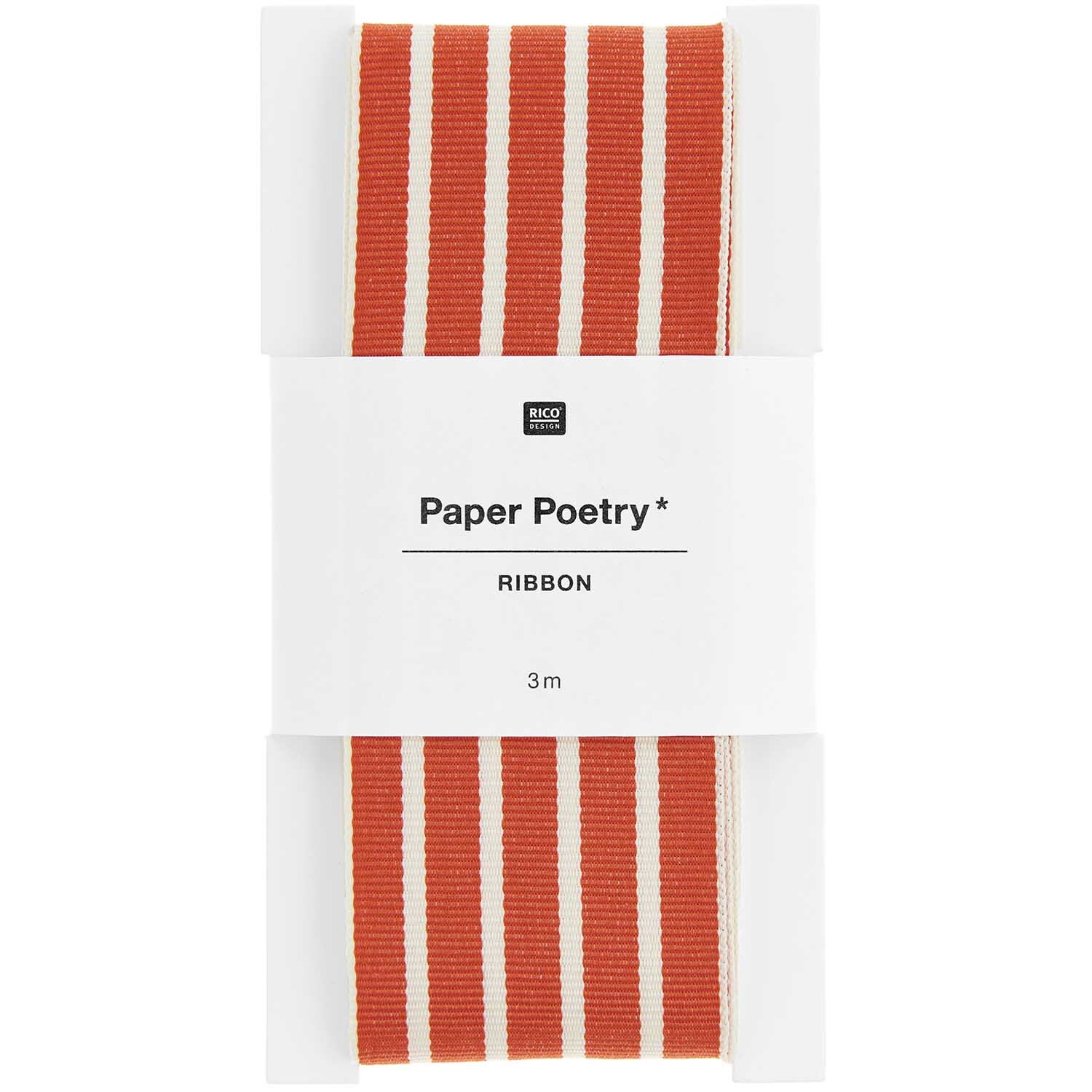 Paper Poetry Webband Streifen 38mm 3m