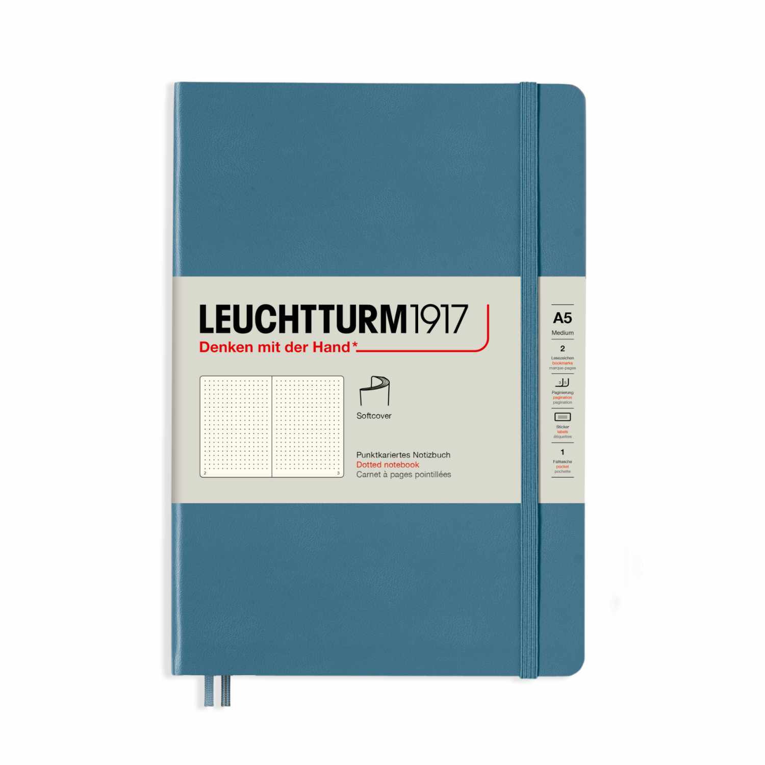 Notizbuch Medium dotted Softcover A5